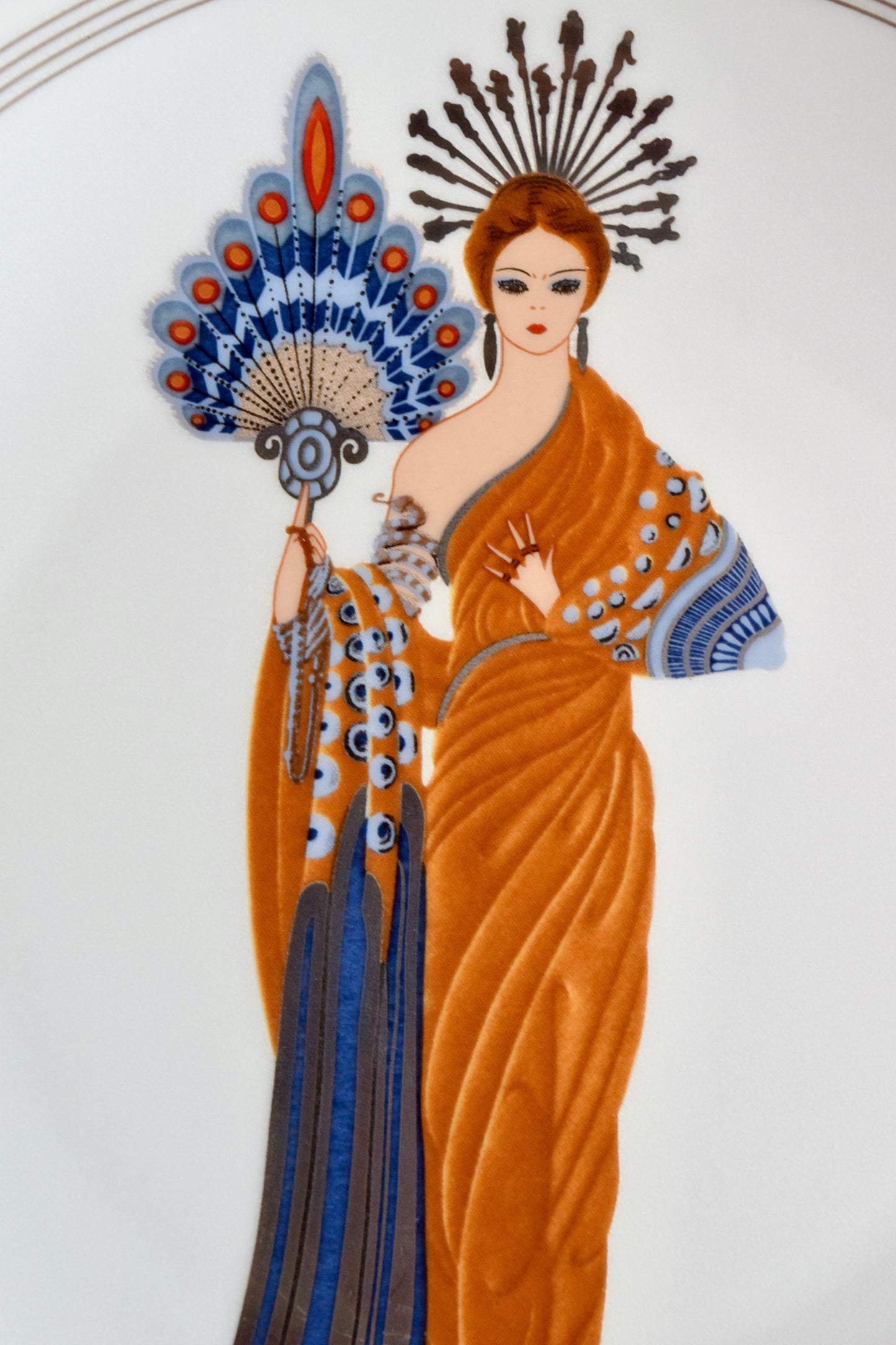 Erté "Athena" Limited Edition Plate