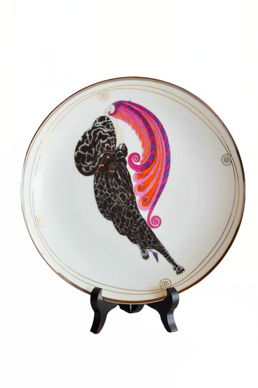 Erté "Beauty and the Beast" Limited Edition Plate