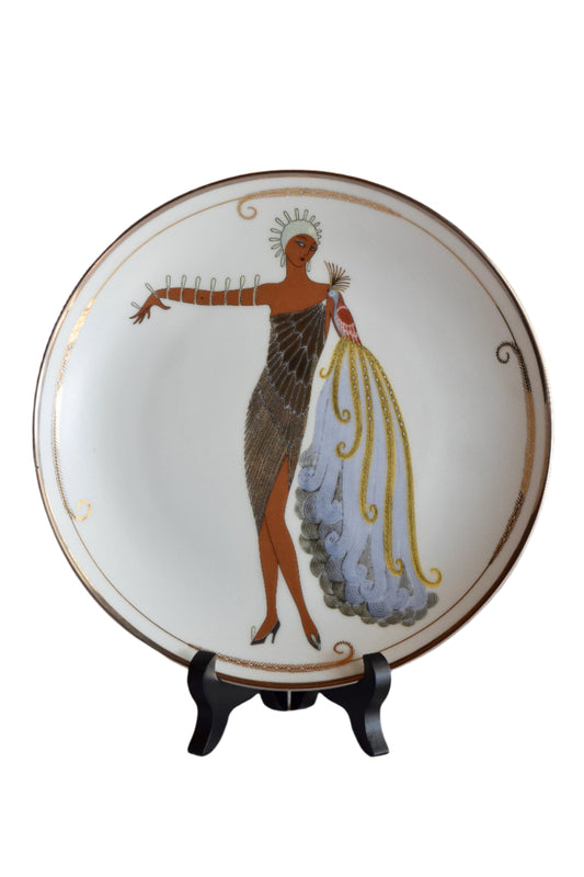 Erté "Diva II" Limited Edition Plate