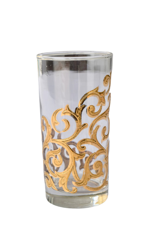 Gold Decorated 22k Highball Glass