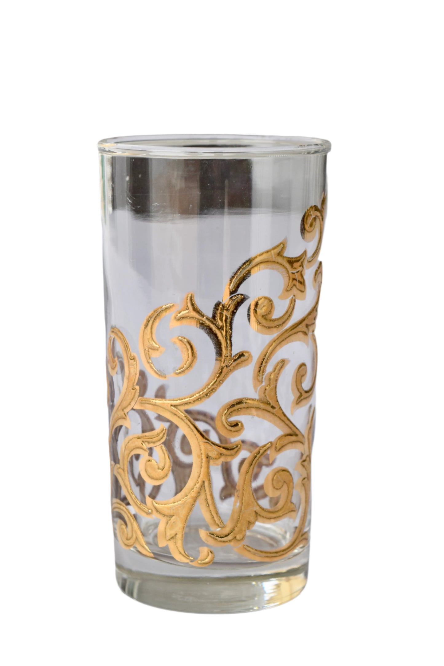 Gold Decorated 22k Highball Glass