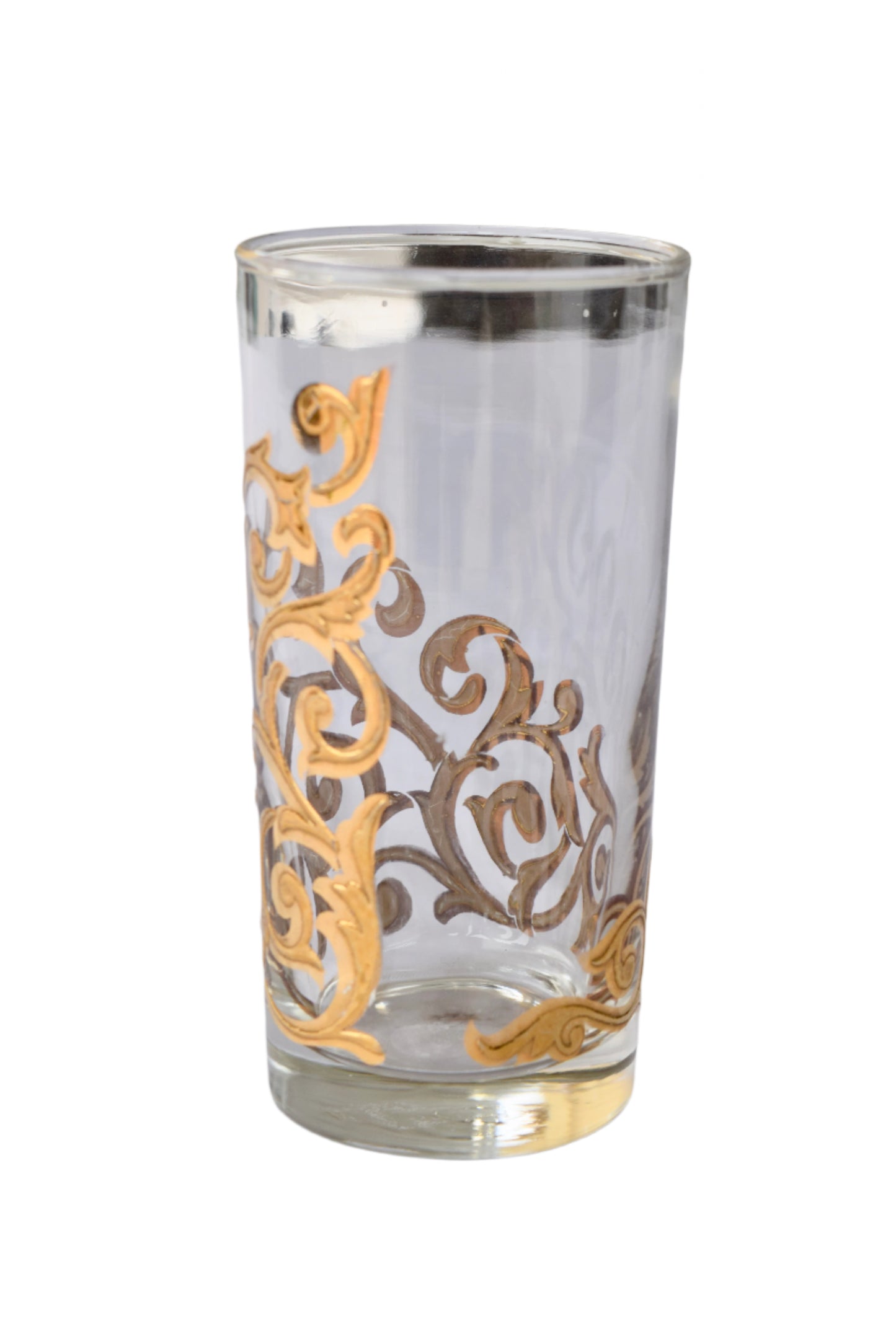 Gold Decorated 22k Highball Glass