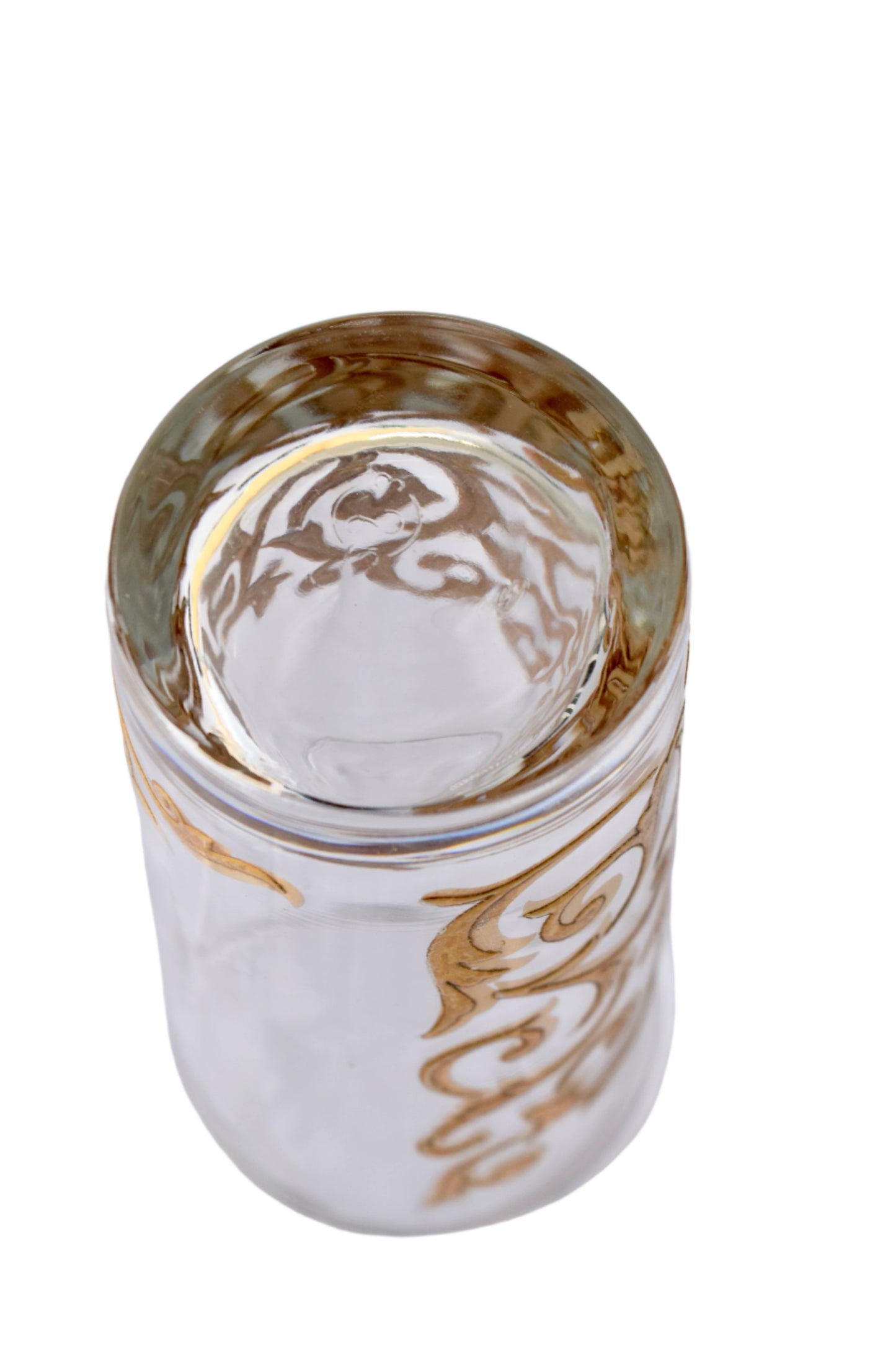 Gold Decorated 22k Highball Glass