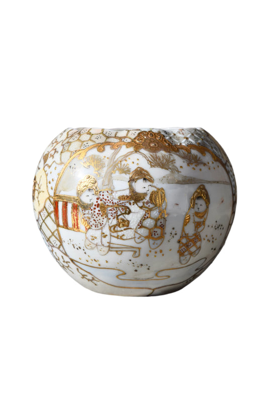 Japanese Satsuma-Style Porcelain Vase